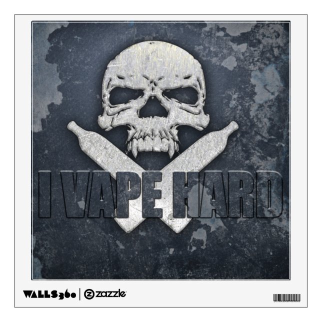 I Vape Hard Wall Decal (Front)
