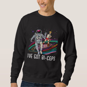 I ve Got Bi Ceps Bisexual Pride Bodybuilder LGBTQ Sweatshirt