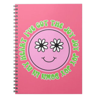 I’ve got the Joy (x4) down in my heart Notebook