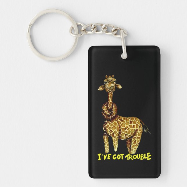I’ve got trouble keychain (Front)