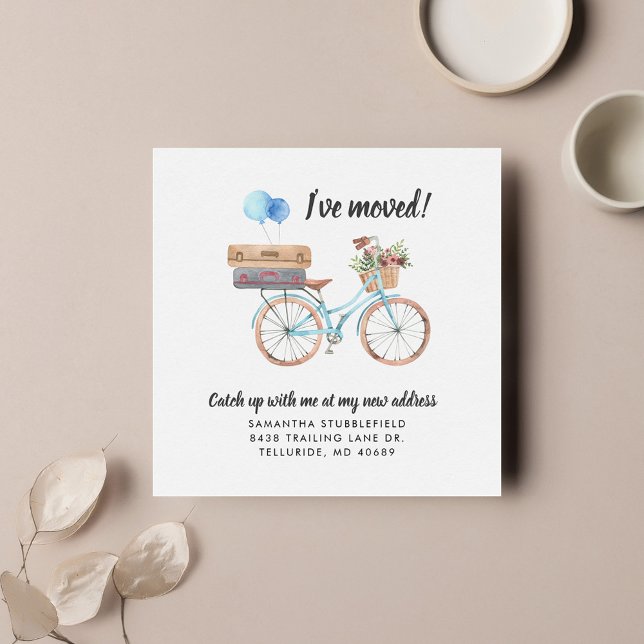 I’ve Moved Boho Chic Moving Address Announcement  (Creator Uploaded)