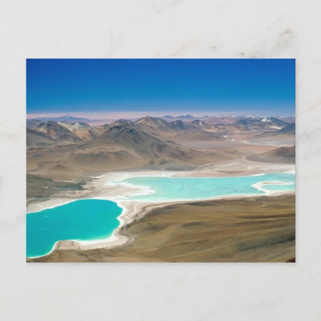I visited Laguna Verde in Bolivia! Postcard (Front)