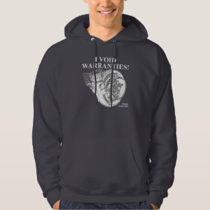 I VOID WARRANTIES - Black / Dark Gray Hoodie