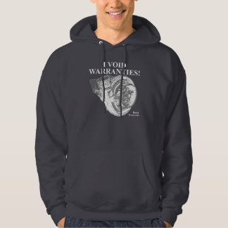 I VOID WARRANTIES - Black / Dark Gray Hoodie