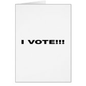 I VOTE!!! (Front)