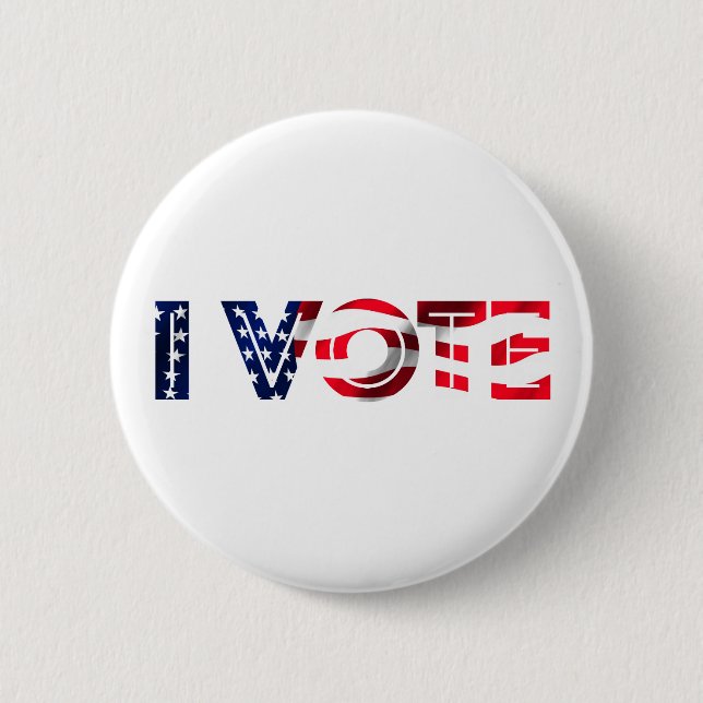 I Vote Button (Front)