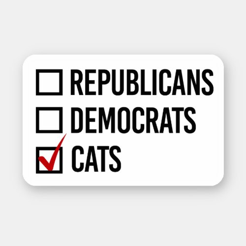 I vote for cats sticker