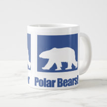 I Vote For Polar Bears - Mug