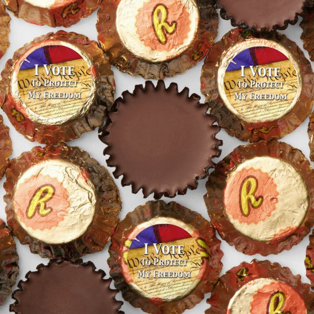 I Vote To Protect My Freedom Reese's Peanut Butter Cups (Assorted)