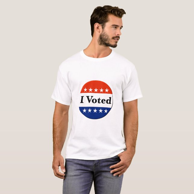 I Voted 2026 Elections T-Shirt (Front Full)