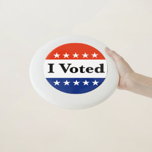 I Voted 2026 Elections Wham-O Frisbee