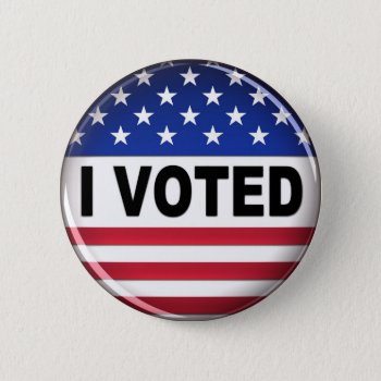 I Voted - Button by casi_reisi at Zazzle