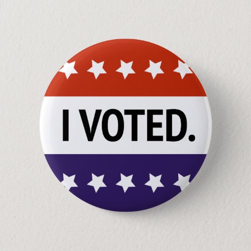 I voted button