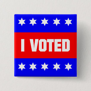 I Voted Button