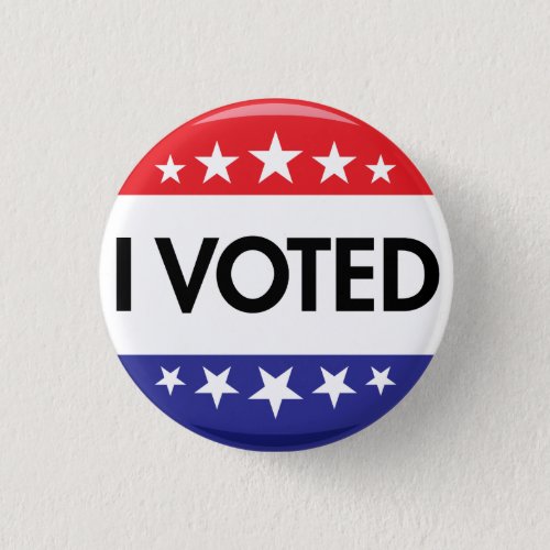 I Voted Button 2020 Election