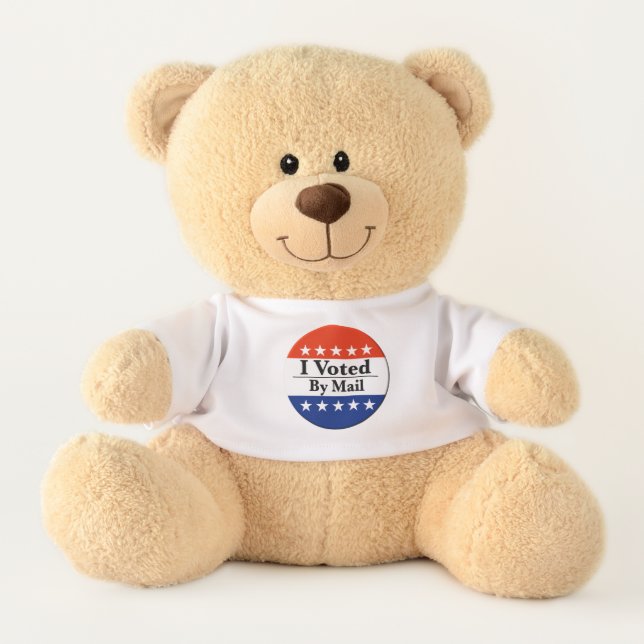 I Voted By Mail Teddy Bear (Front)