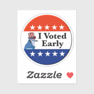 I Voted Early 2026 Elections Sticker