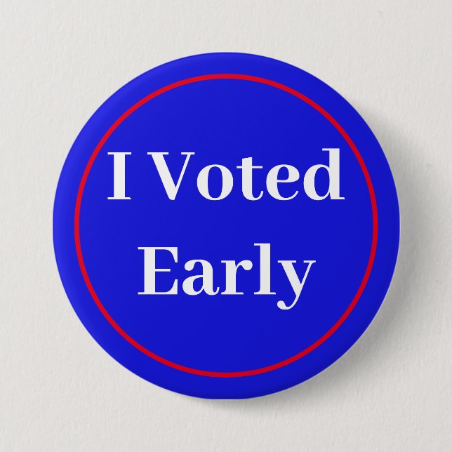 I Voted Early Button (Front)