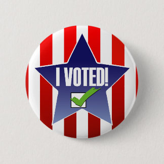 I Voted  Election Pin