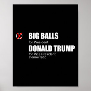 I Voted For Big Doge D.o.g.e _ Us Big President Poster
