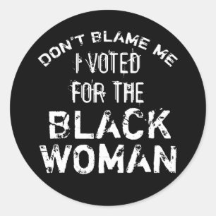 I Voted For Kamala Harris Classic Round Sticker