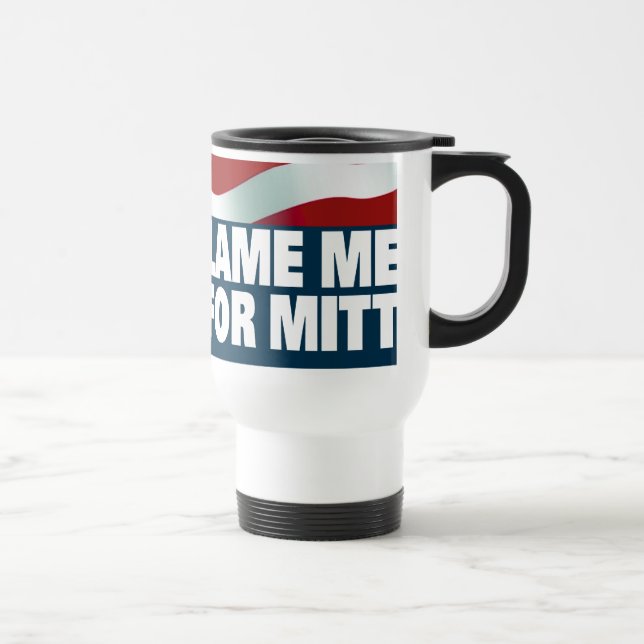 I Voted For Mitt Travel Mug (Right)