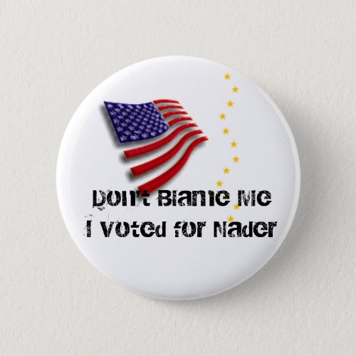 I voted for Nader Pin