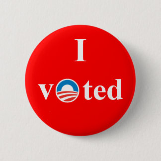 I Voted for Obama Pinback Button