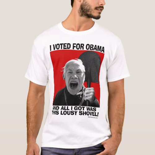 I voted for Obama T_Shirt