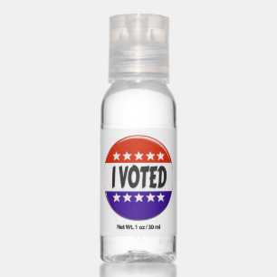 I Voted Hand Sanitizer