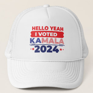 I Voted Kamala 2024  Trucker Hat
