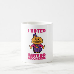 I Voted Mayor Mccheese Coffee Mug