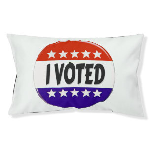 I Voted Pet Bed