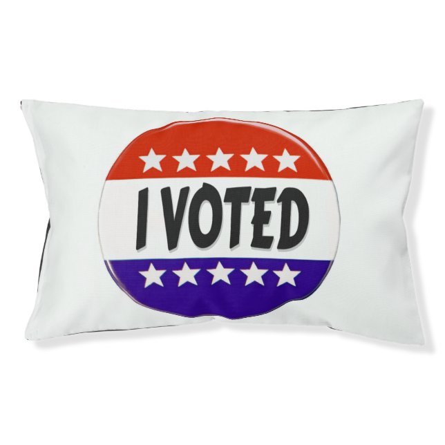 I Voted Pet Bed (Front)