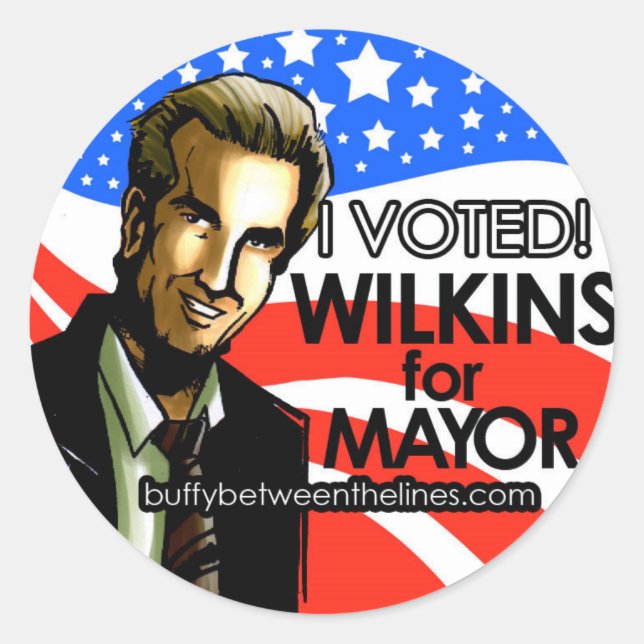 I Voted Sticker (Front)