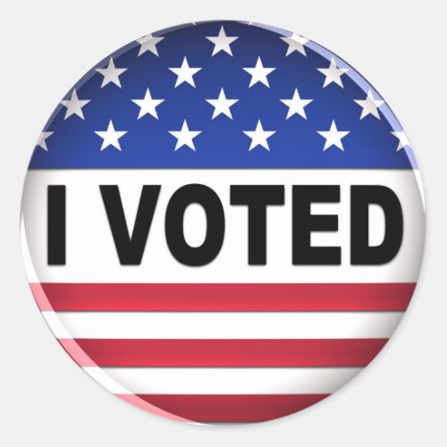 I voted _ Sticker
