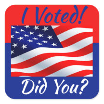 I Voted Sticker