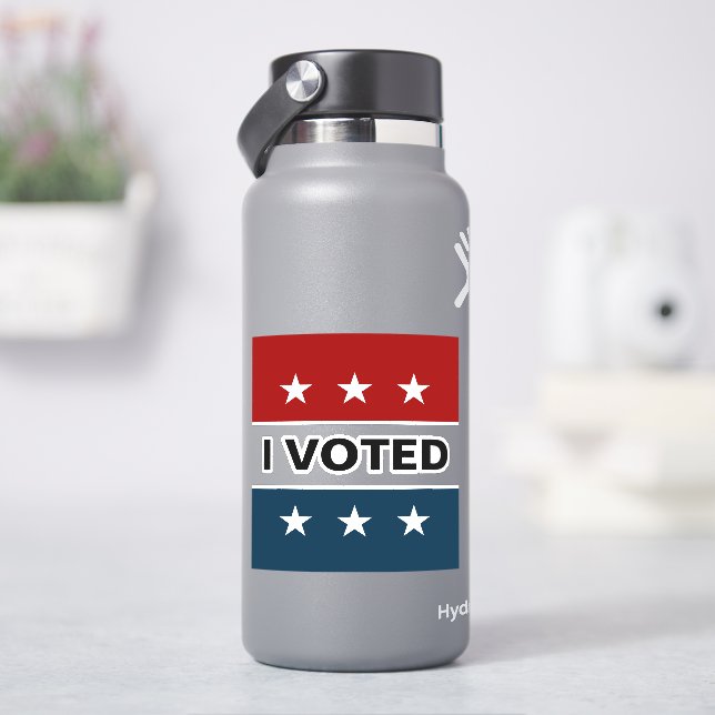 I Voted  Sticker (HydroFlask)