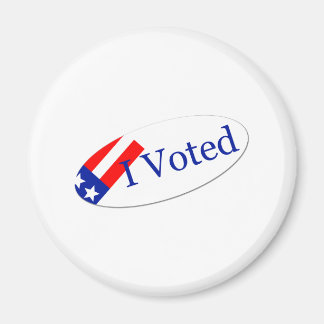 I Voted Sticker Magnet