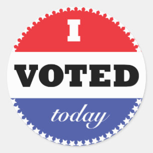 I Voted Today Sticker