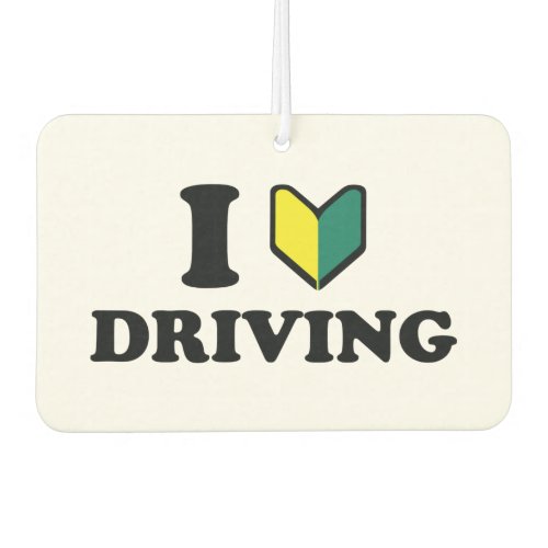 I Wakaba HeartLove Driving Air Freshener