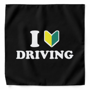 I Wakaba [Heart/Love] Driving Bandana