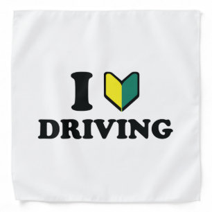 I Wakaba [Heart/Love] Driving Bandana