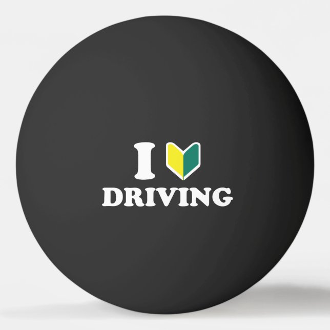I Wakaba [Heart/Love] Driving Ping Pong Ball (Front)