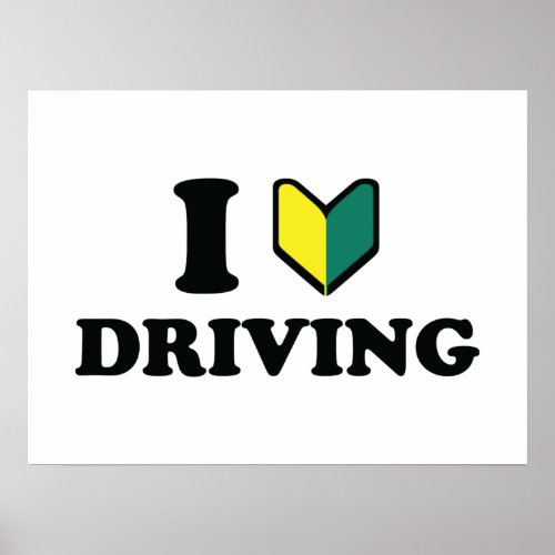 I Wakaba HeartLove Driving Poster