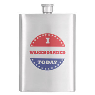I Wakeboarded Today Flask