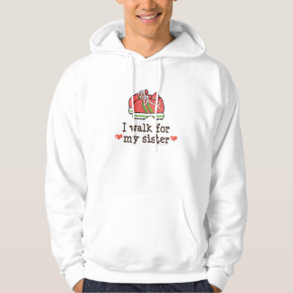 I Walk For My Sister Breast Cancer Walk Sweatshirt