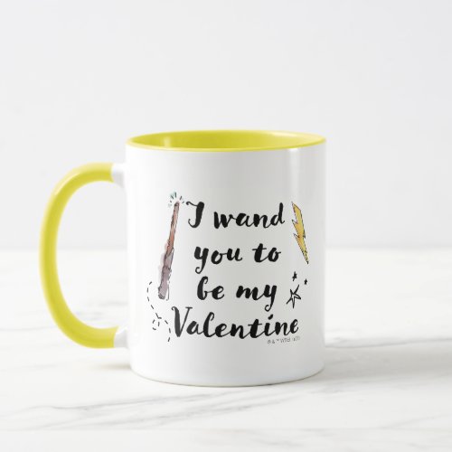 I Wand You To Be My Valentine Mug