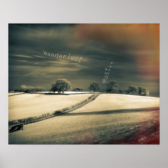 I Wander Because... Poster (Front)