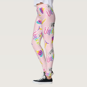 I wanna be a unicorn   Leggings